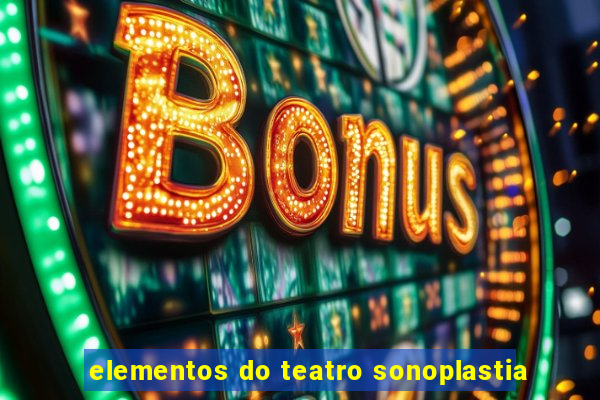 elementos do teatro sonoplastia